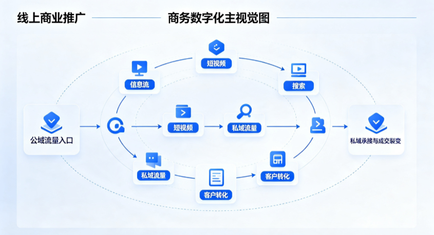 泰州线上商业推广怎么做？全域流量闭环搭建与低成本转化实战指南